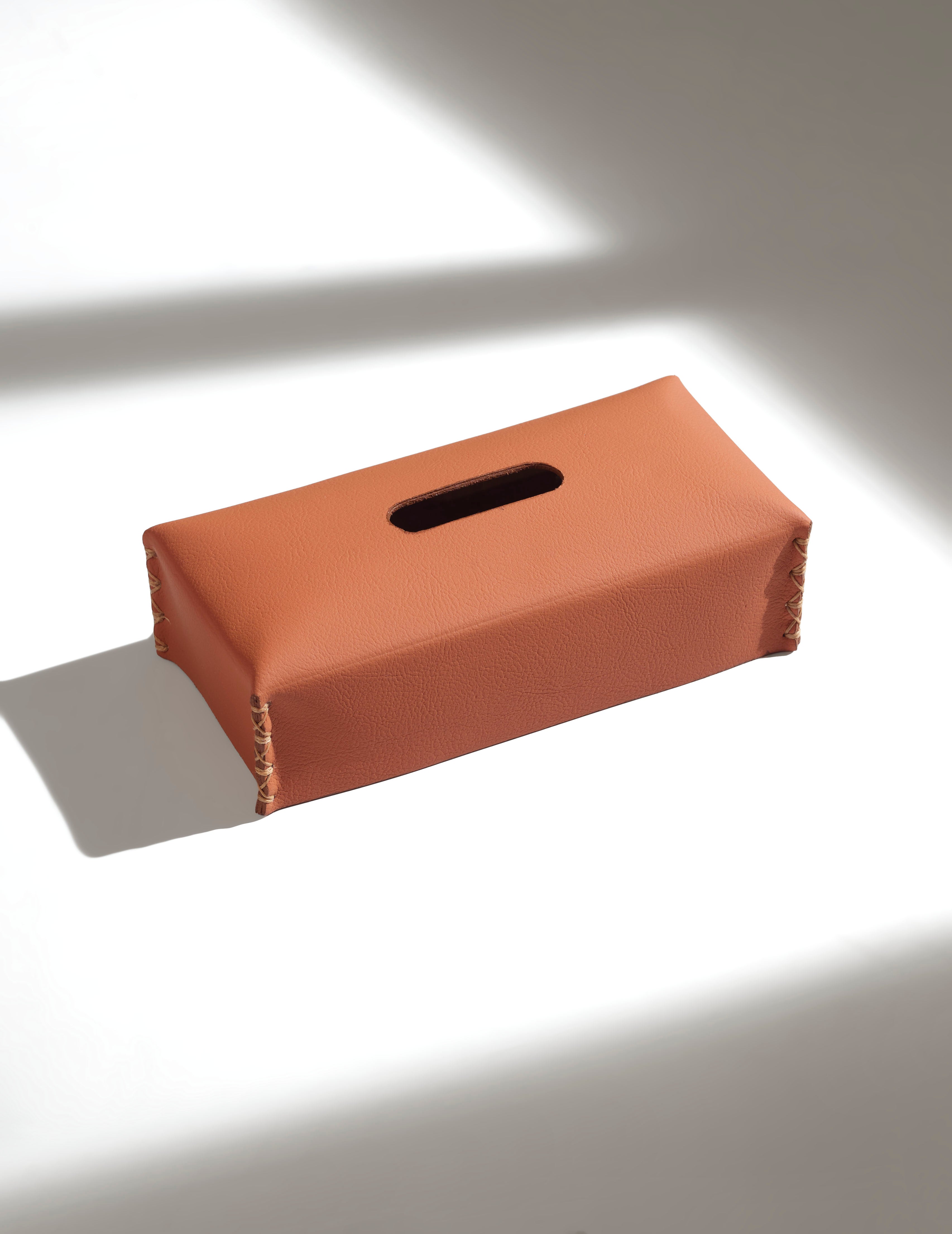 Peçete Kutusu Kılıfı - Terracotta