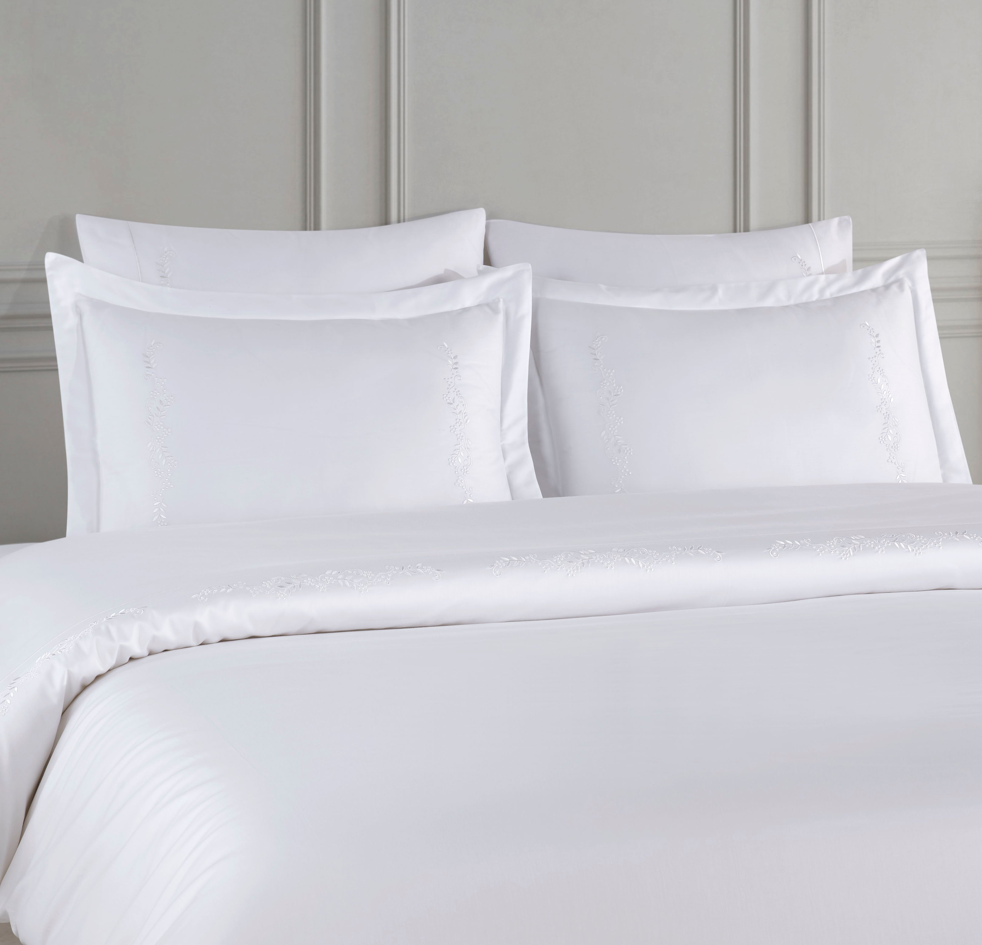 Melek Duvet Cover Set - White