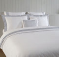 Latife Duvet Cover Set - Grey Striped