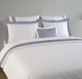 Latife Duvet Cover Set - Blue Striped