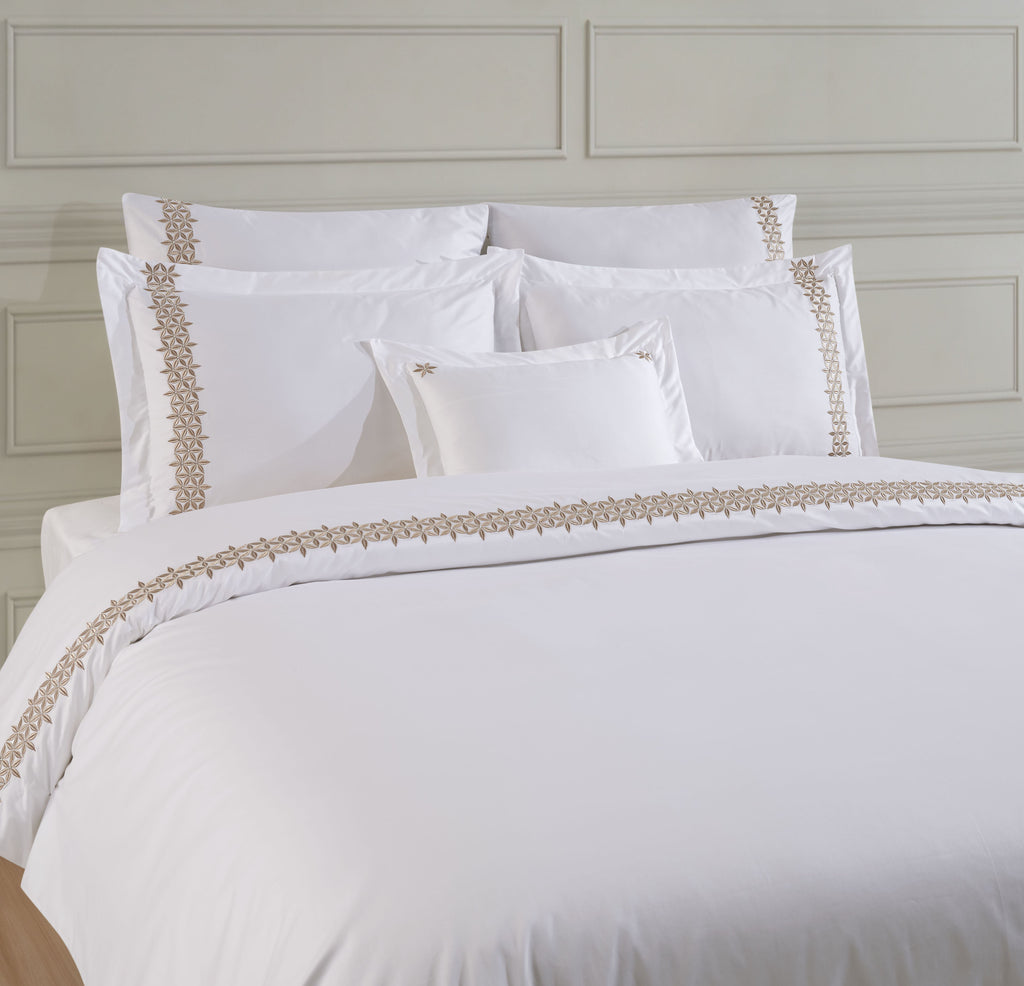 Leyla Duvet Cover Set - Bronze