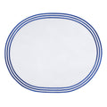 Oval Placemat - Navy Blue