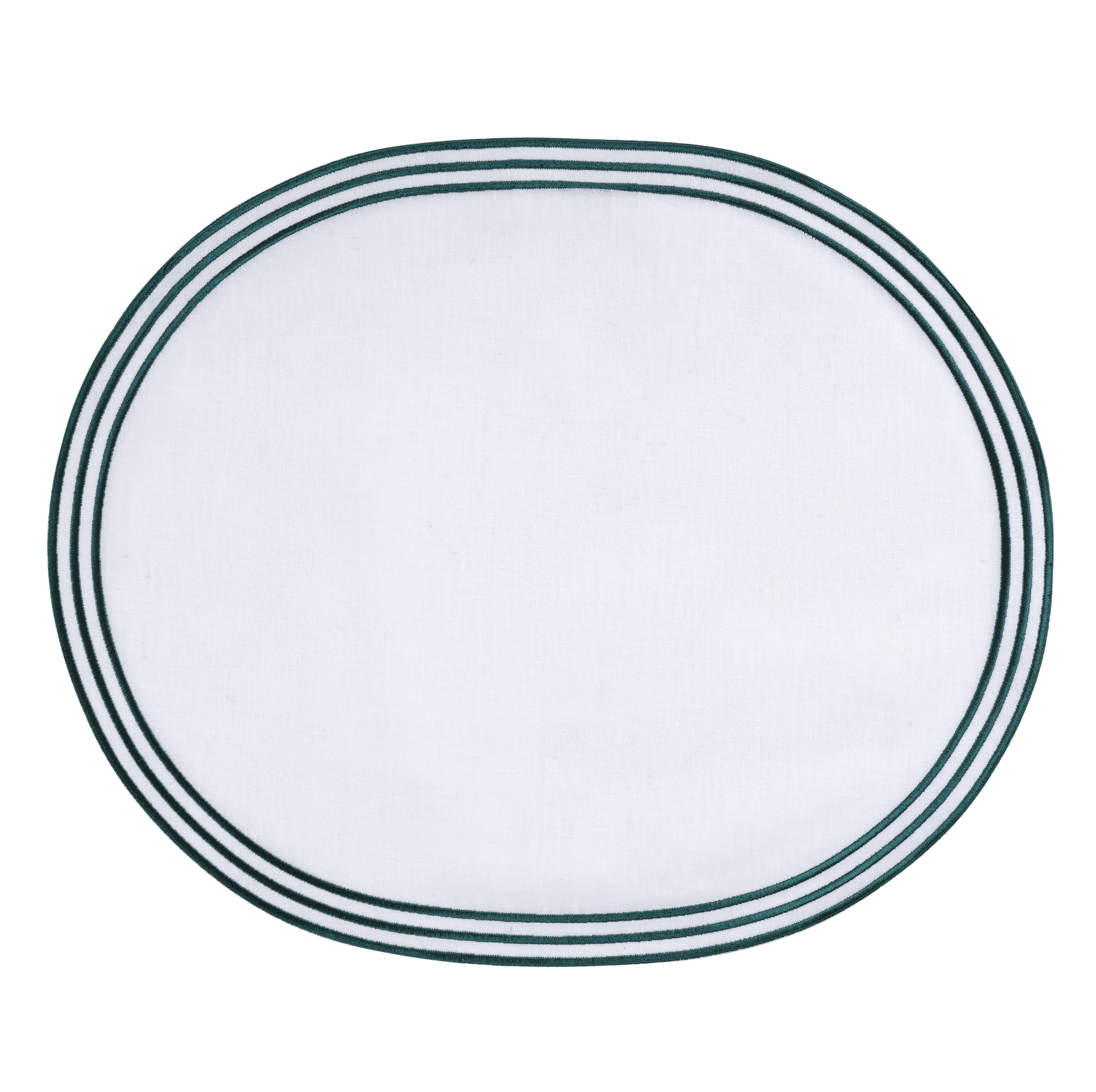 Oval Placemat - Petrol