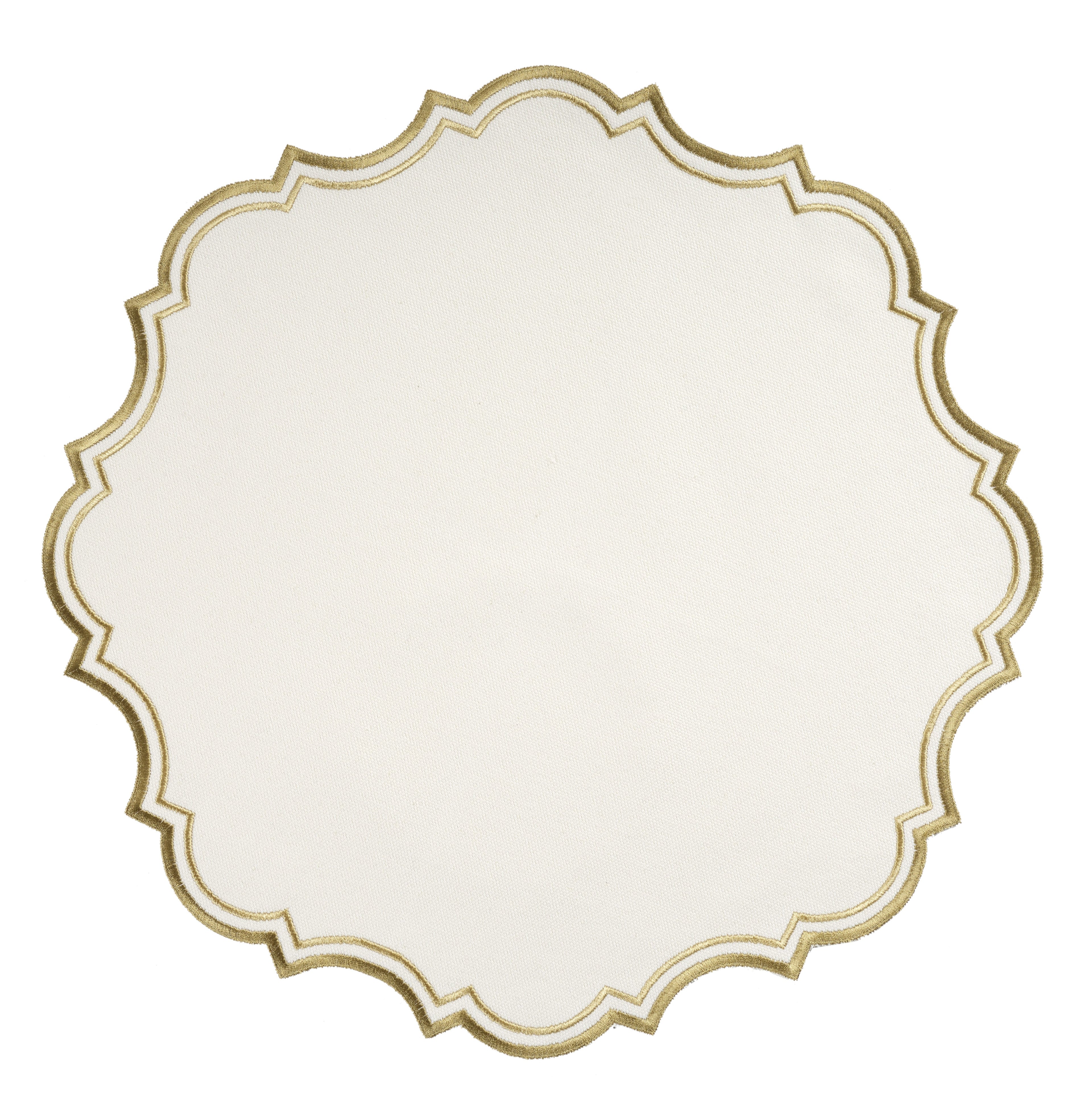 Cotton Placemat - Gold