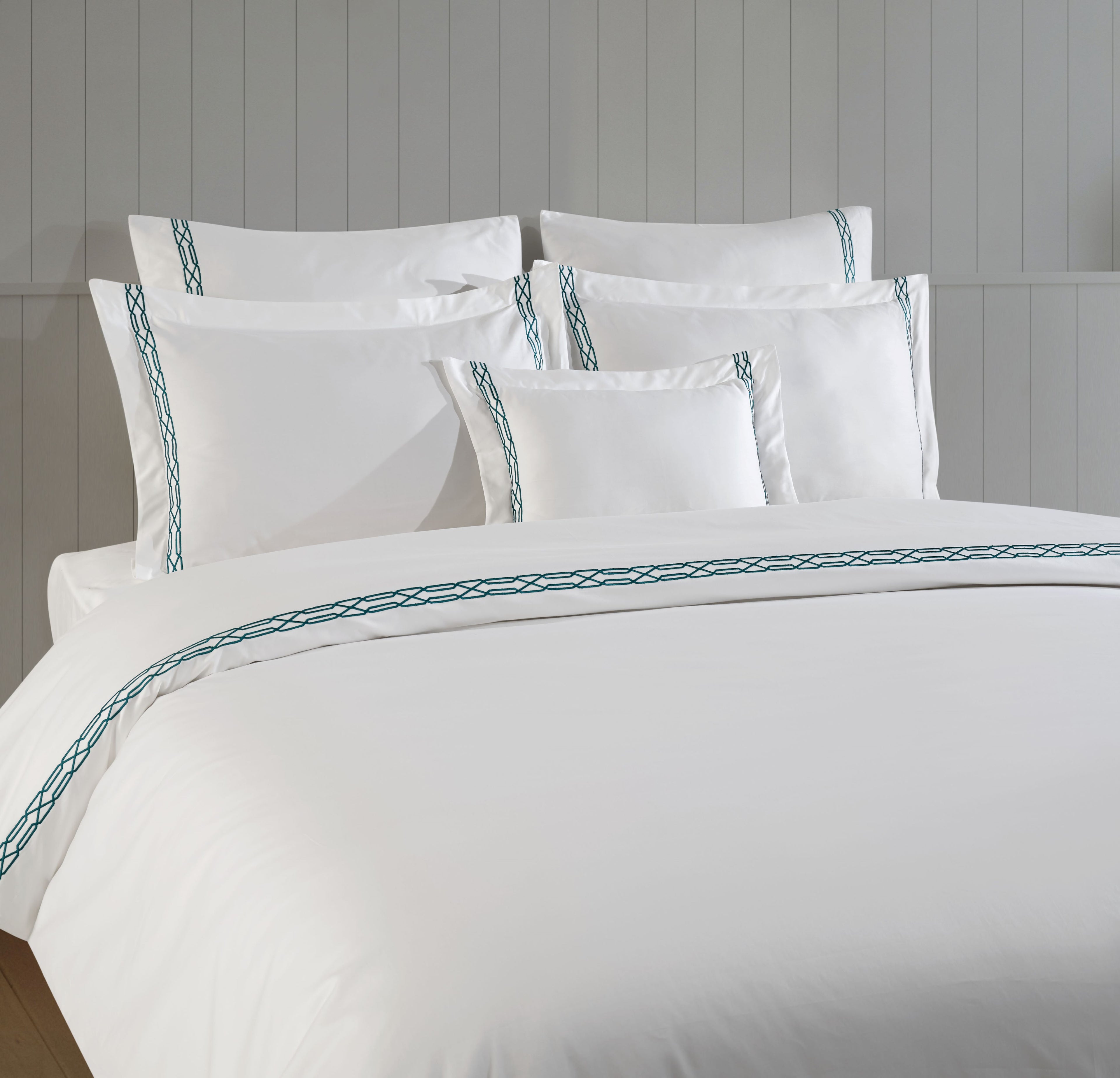 Türkan Duvet Cover Set - Petrol