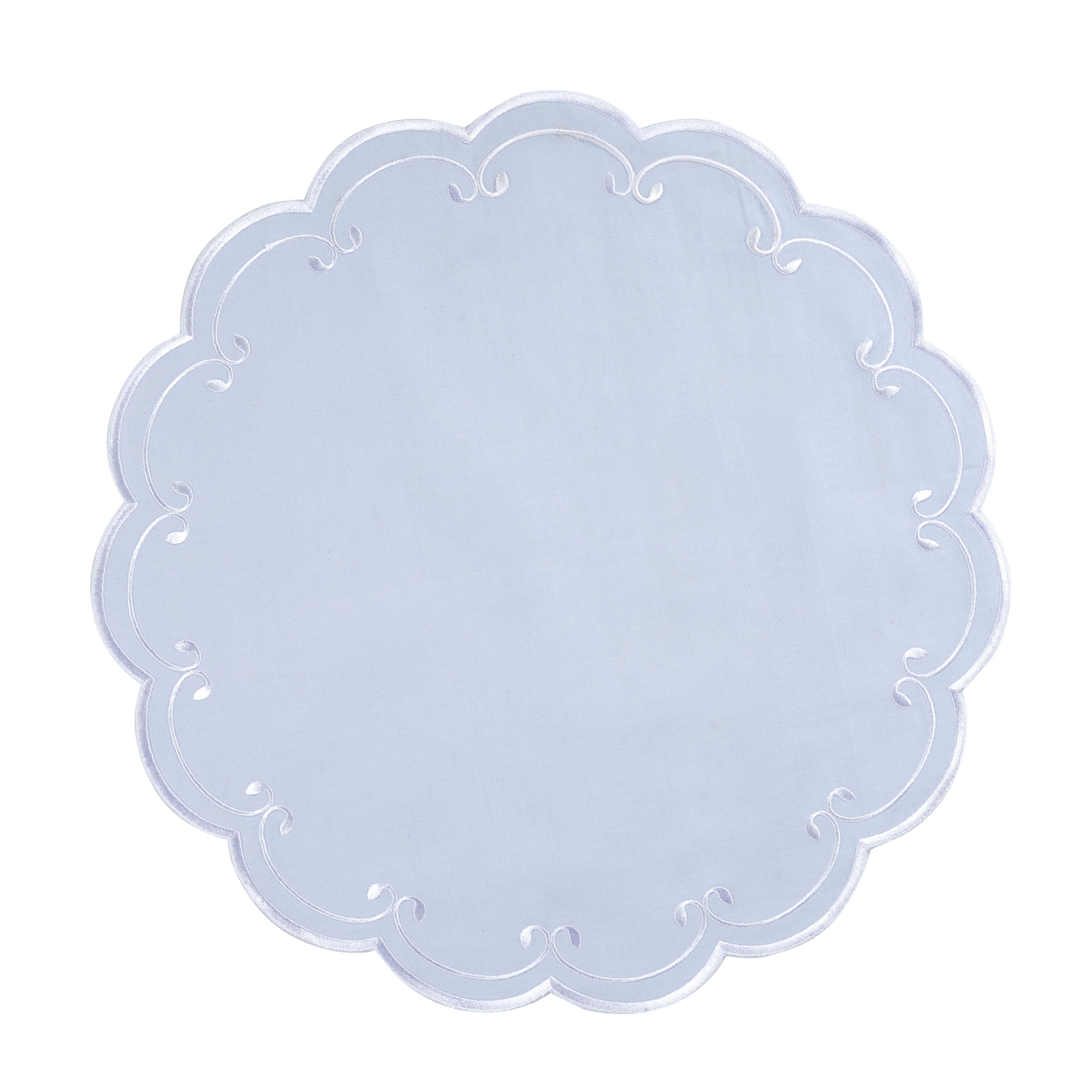 Yeşim Placemat Blue - White