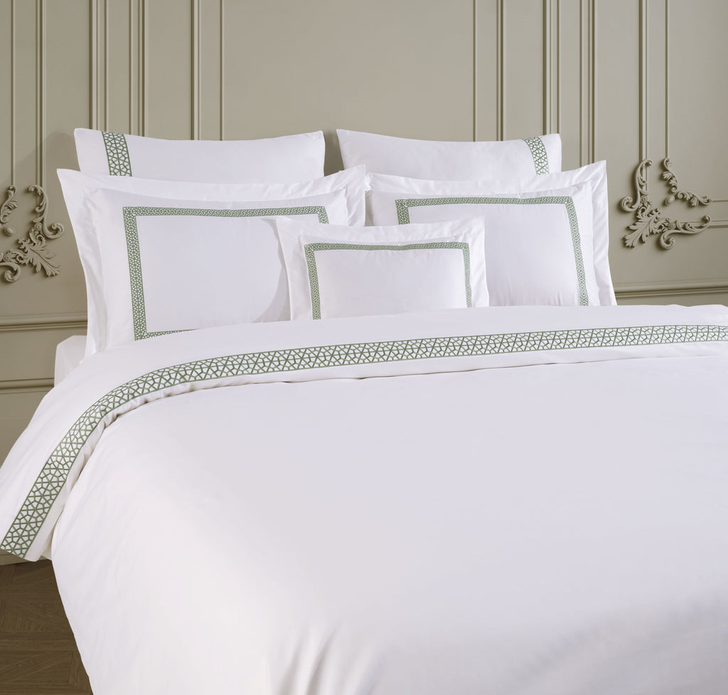 Refet Duvet Cover Set - Celadon