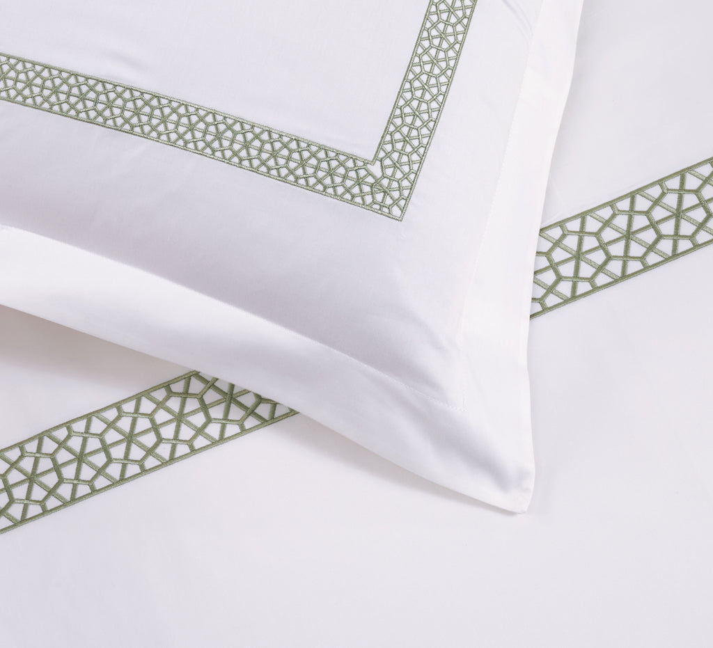 Refet Duvet Cover Set - Celadon