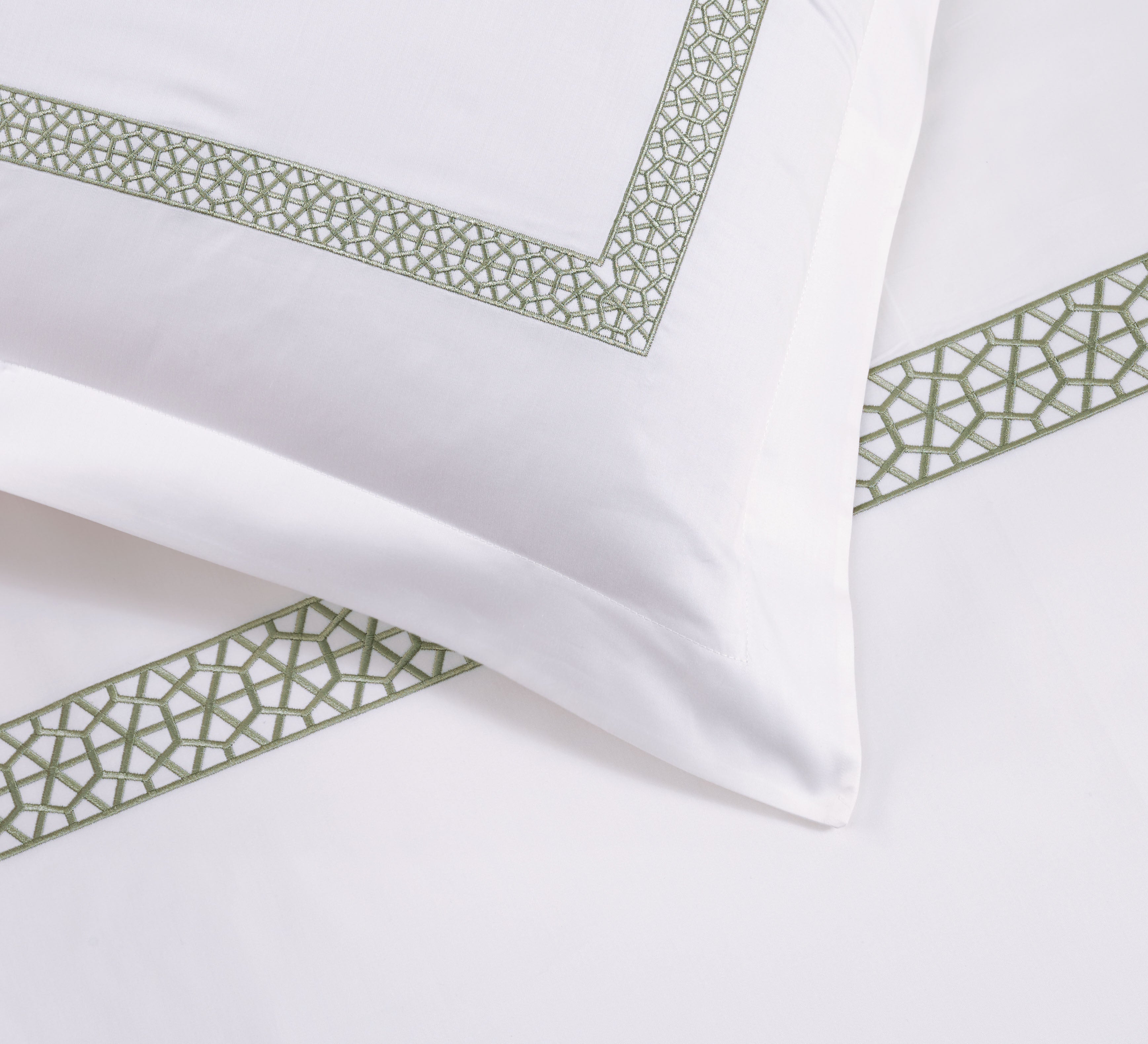 Refet Duvet Cover Set - Celadon