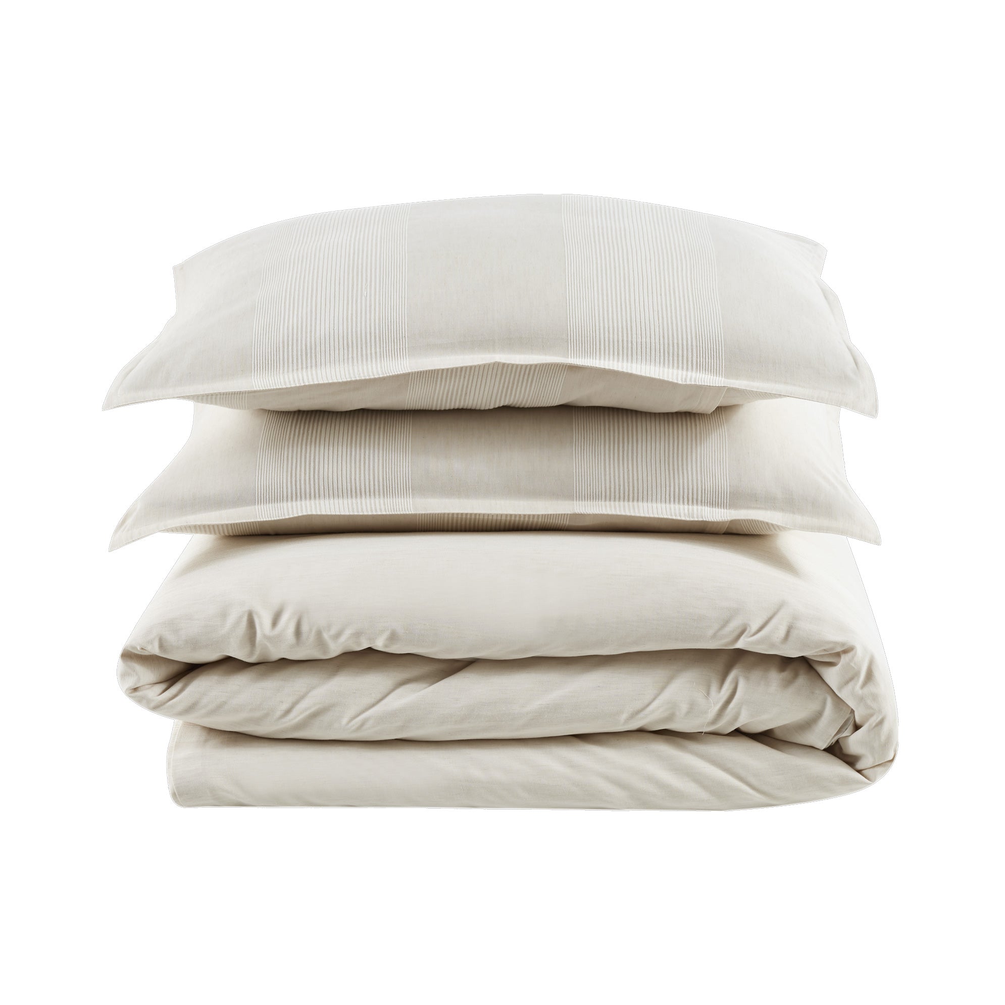 Ege Pillowcase Striped - Beige