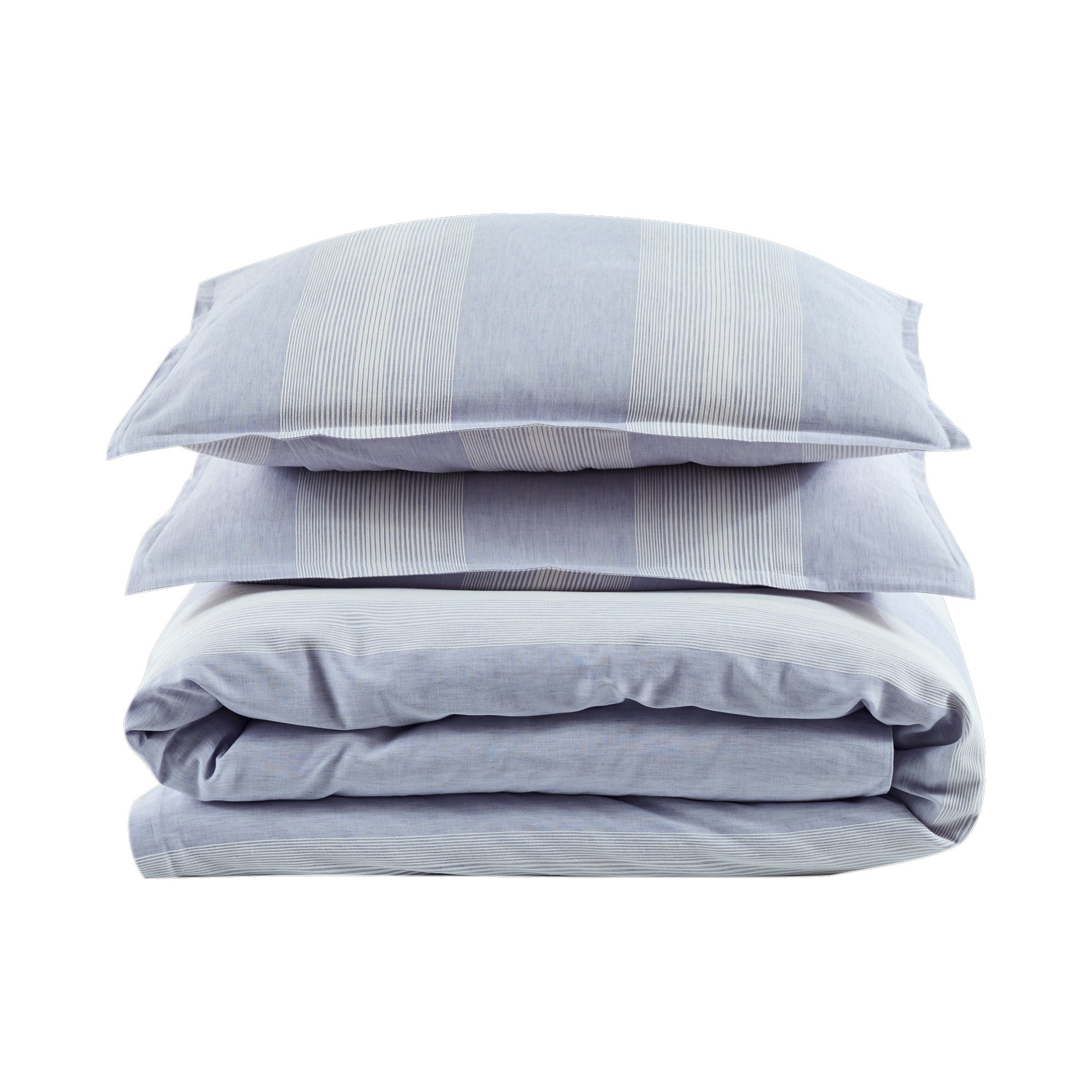 Ege Duvet Cover Striped - Blue