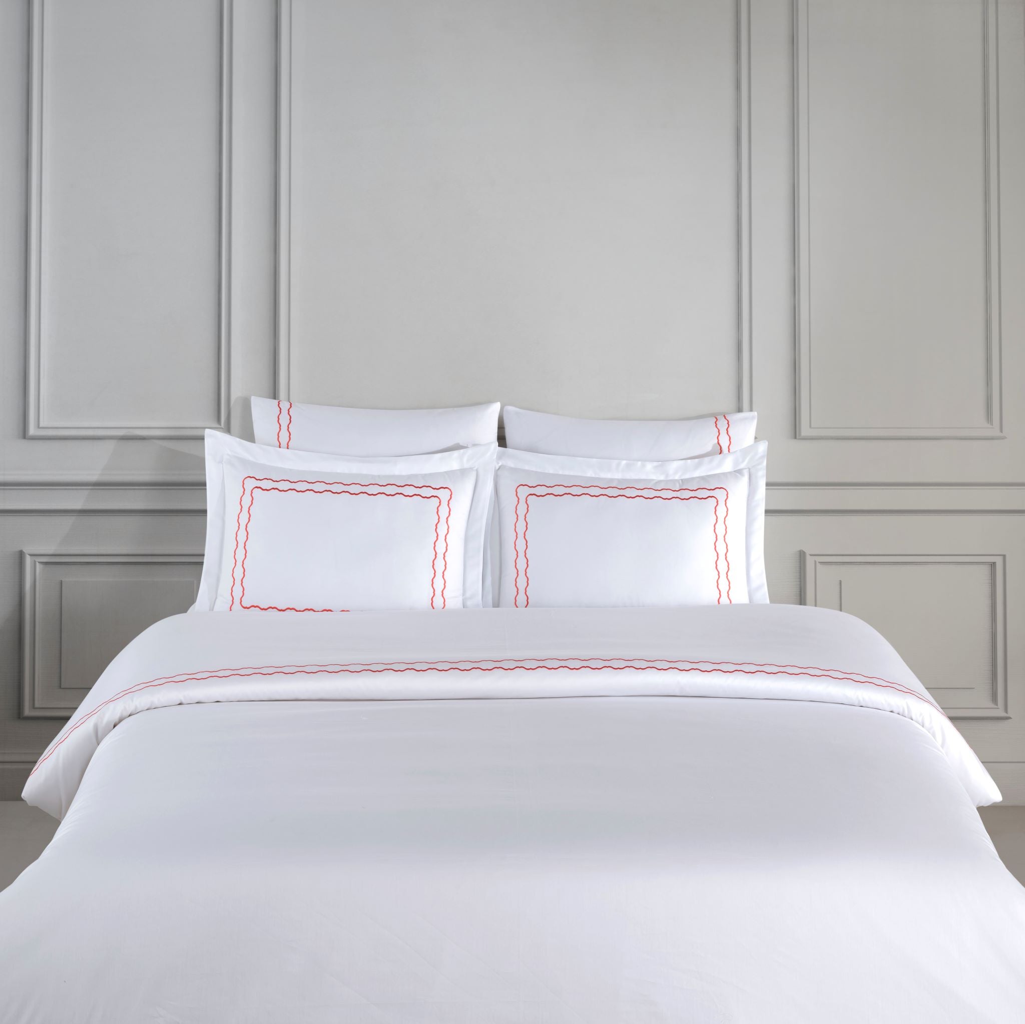 Müzeyyen Duvet Cover - Coral