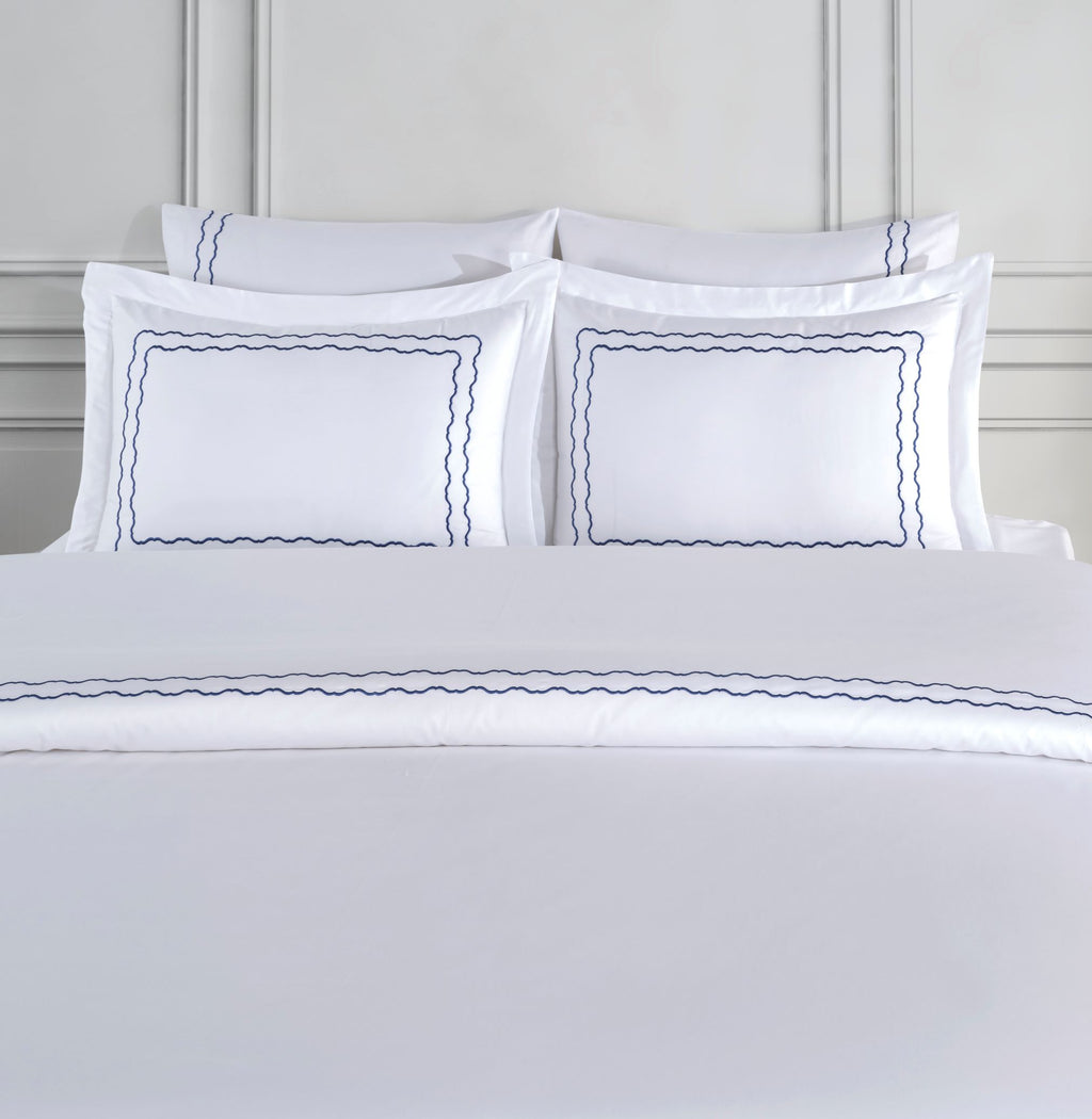 Müzeyyen Duvet Cover - Blue