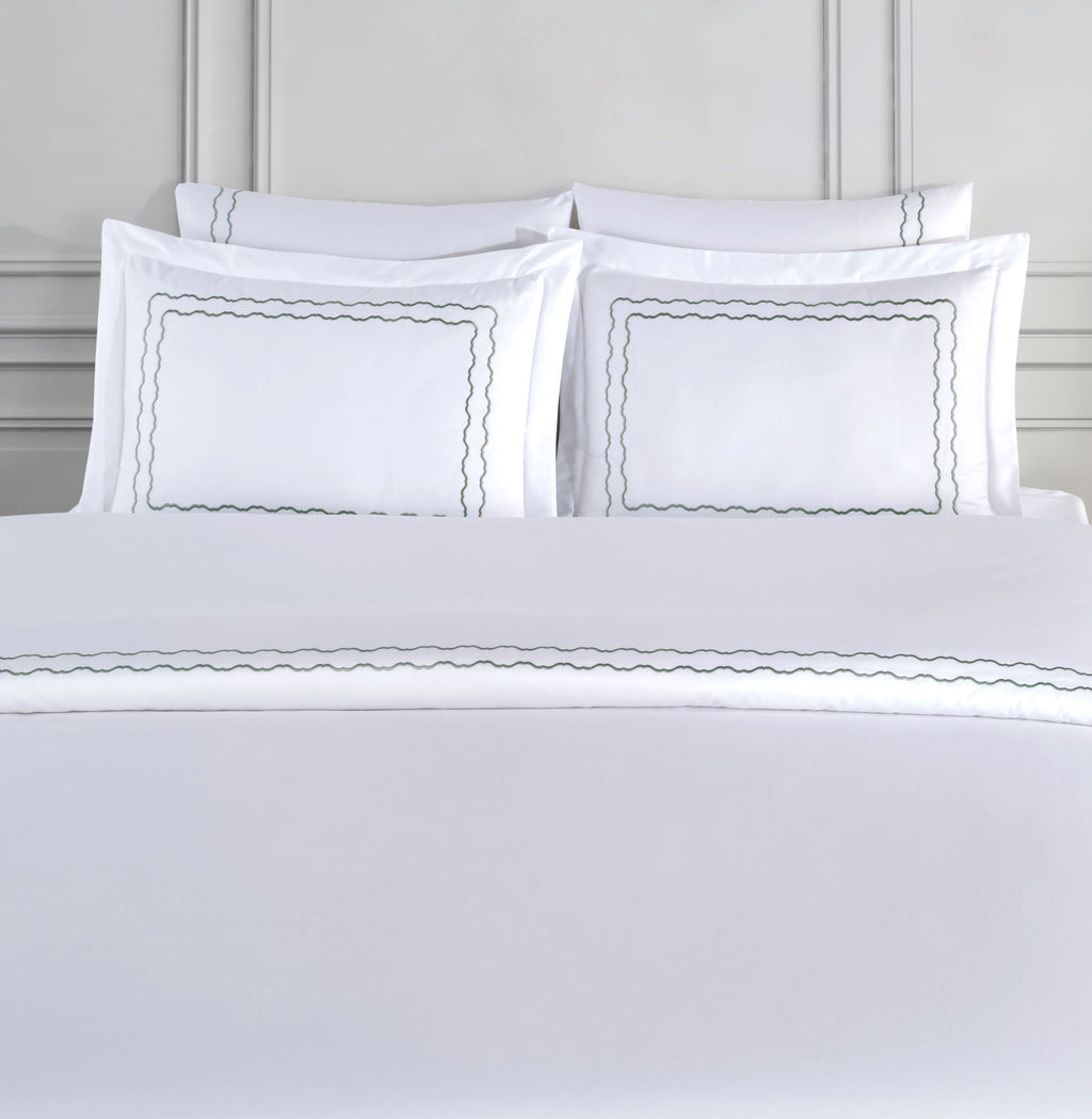 Müzeyyen Duvet Cover - Green