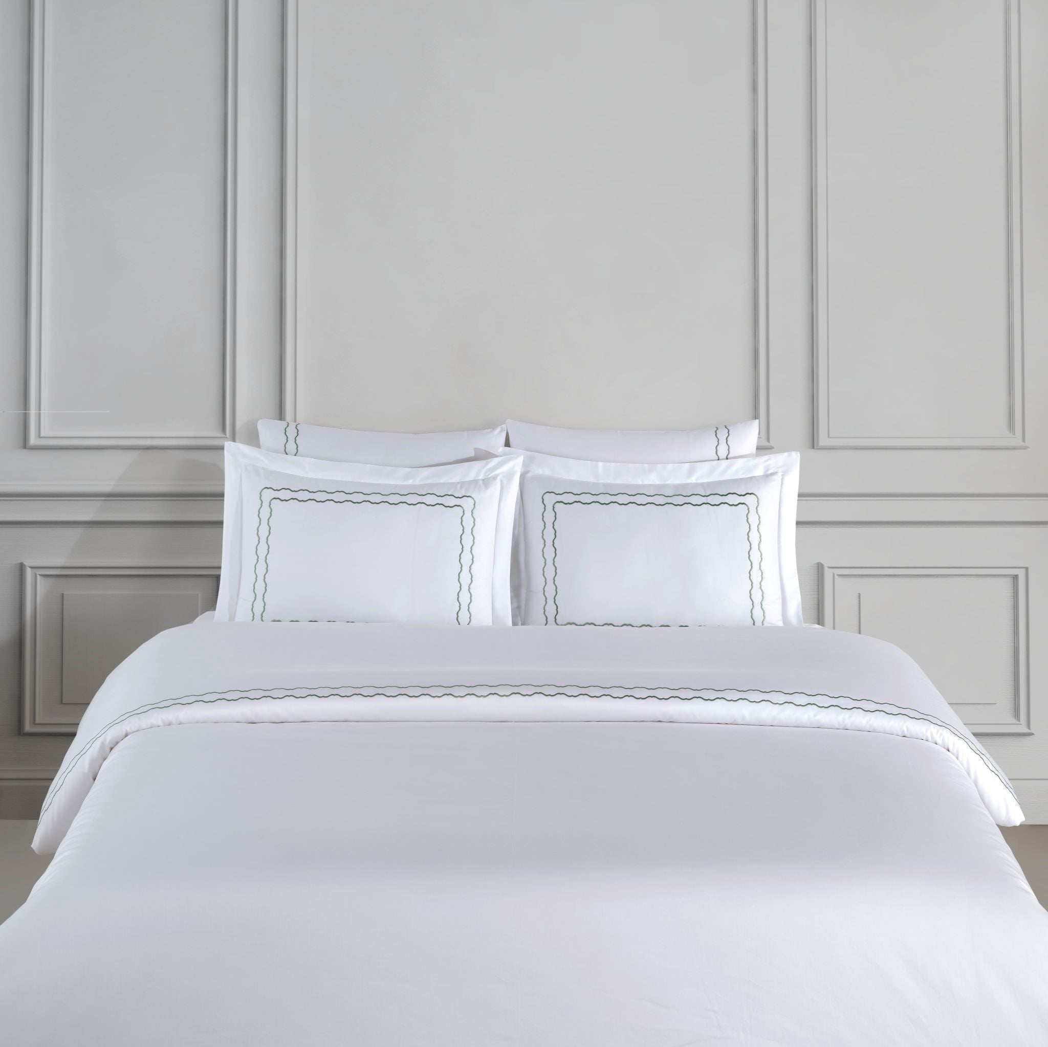 Müzeyyen Duvet Cover - Green