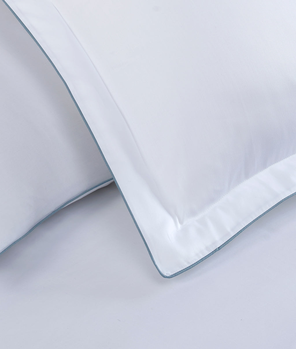 Mualla Duvet Cover Set - Blue Grey