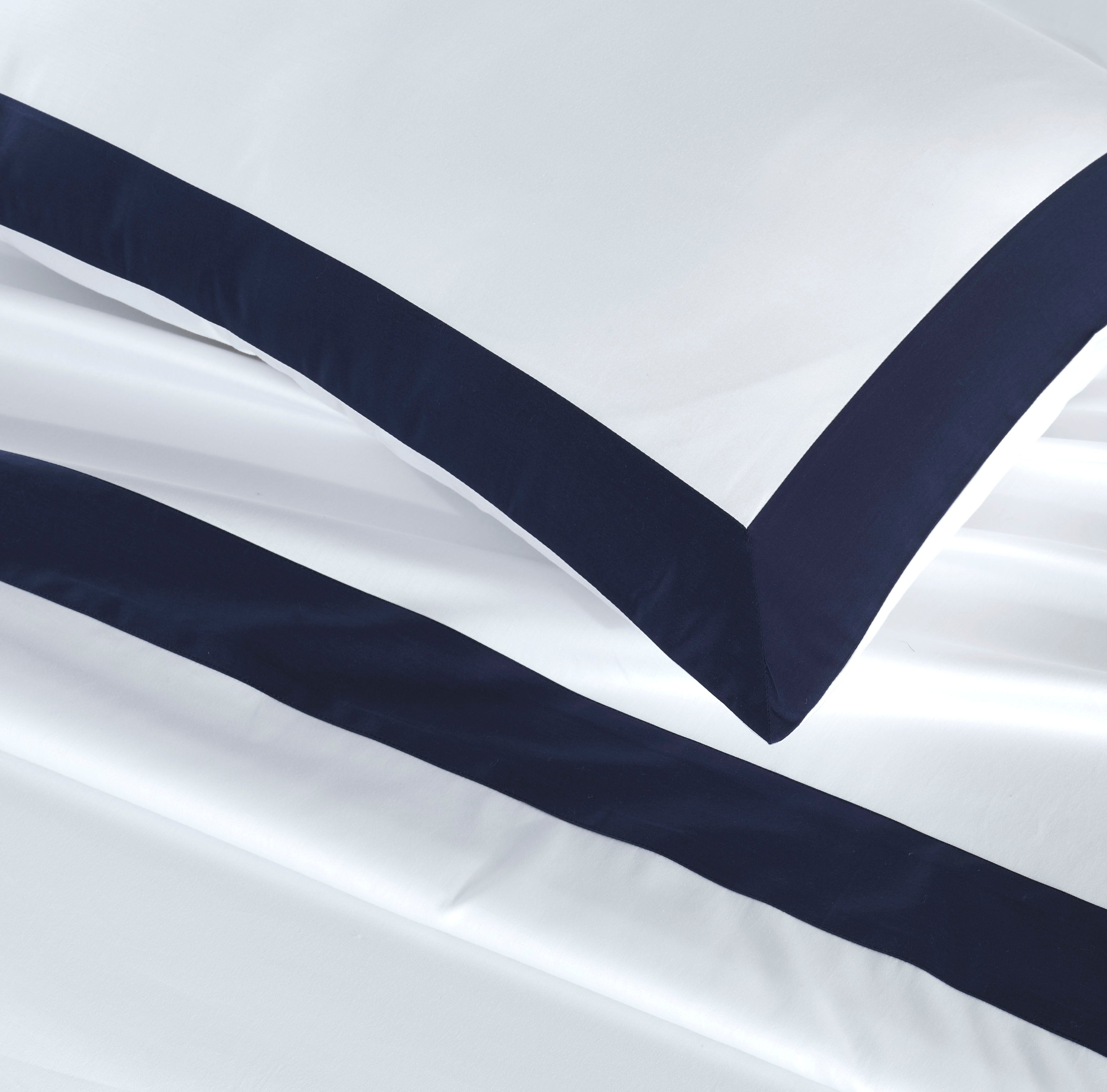 Adile Duvet Cover - Navy Blue