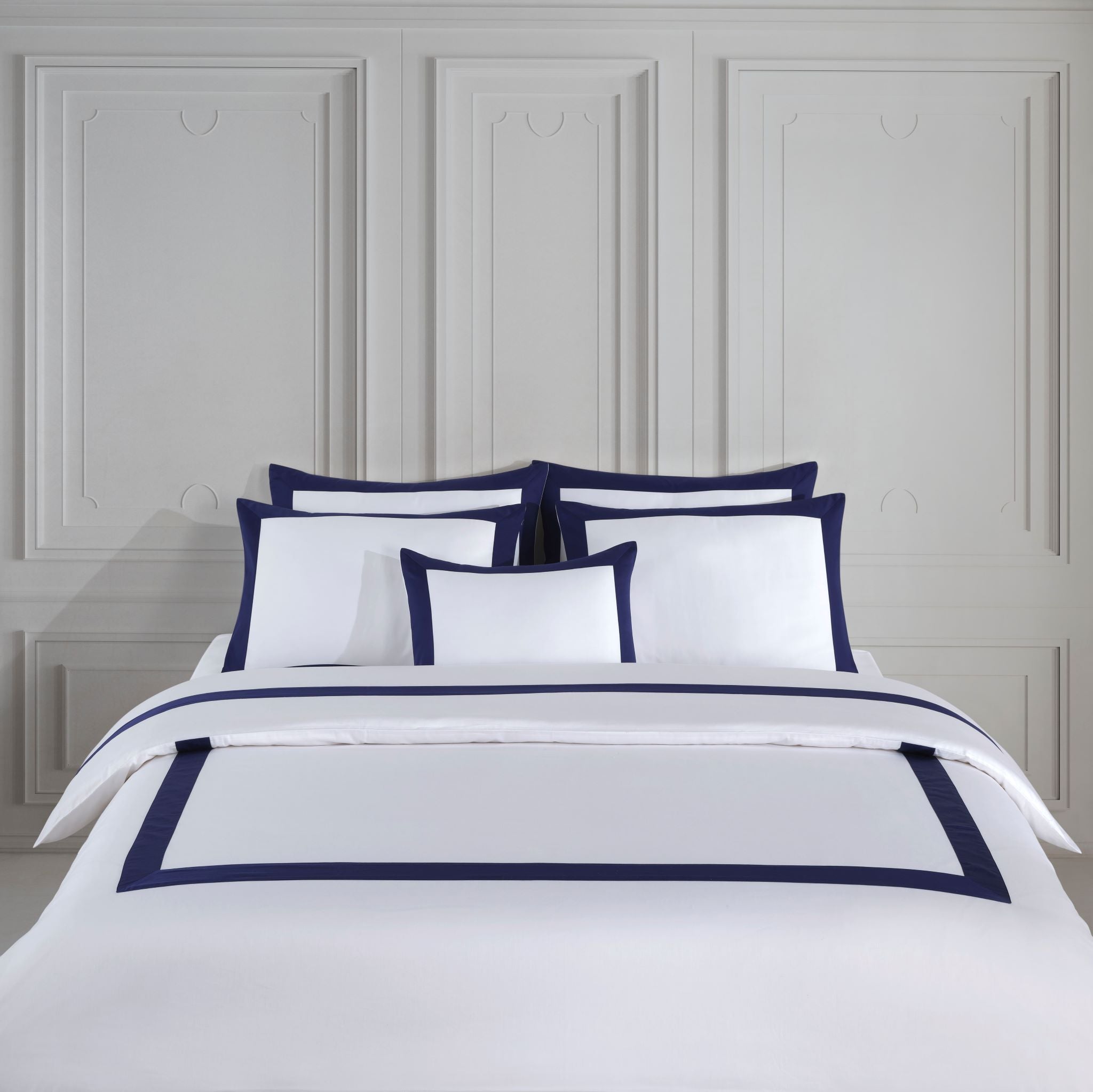 Adile Duvet Cover - Navy Blue